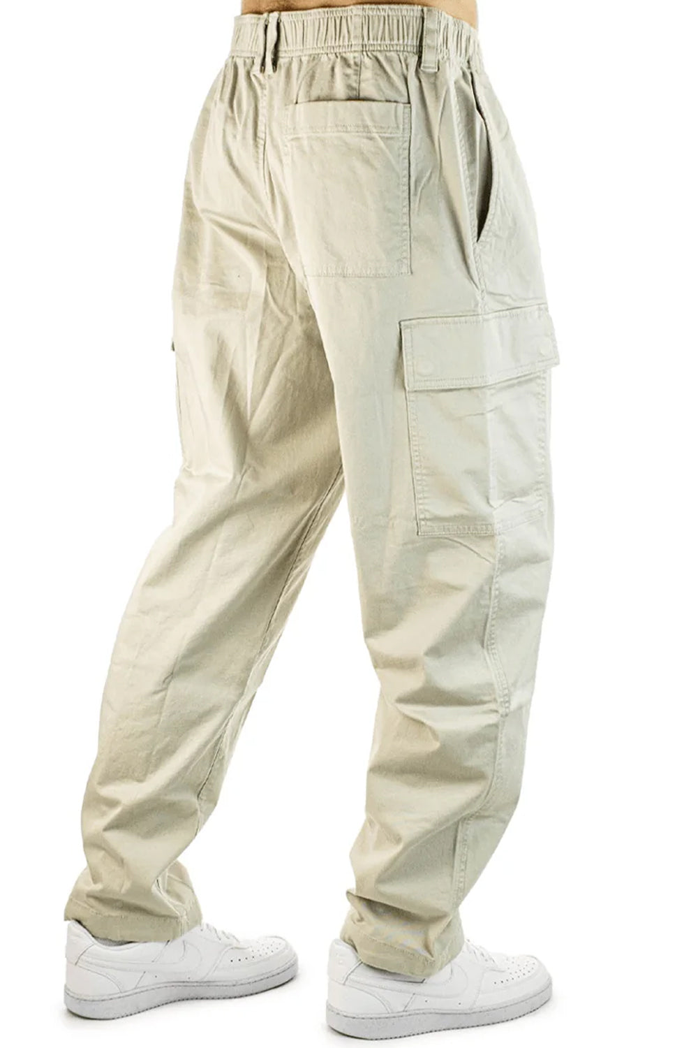 Pantaloni cargo in twill di cotone<BR/> J30J326848 PD7 Calvin Klein