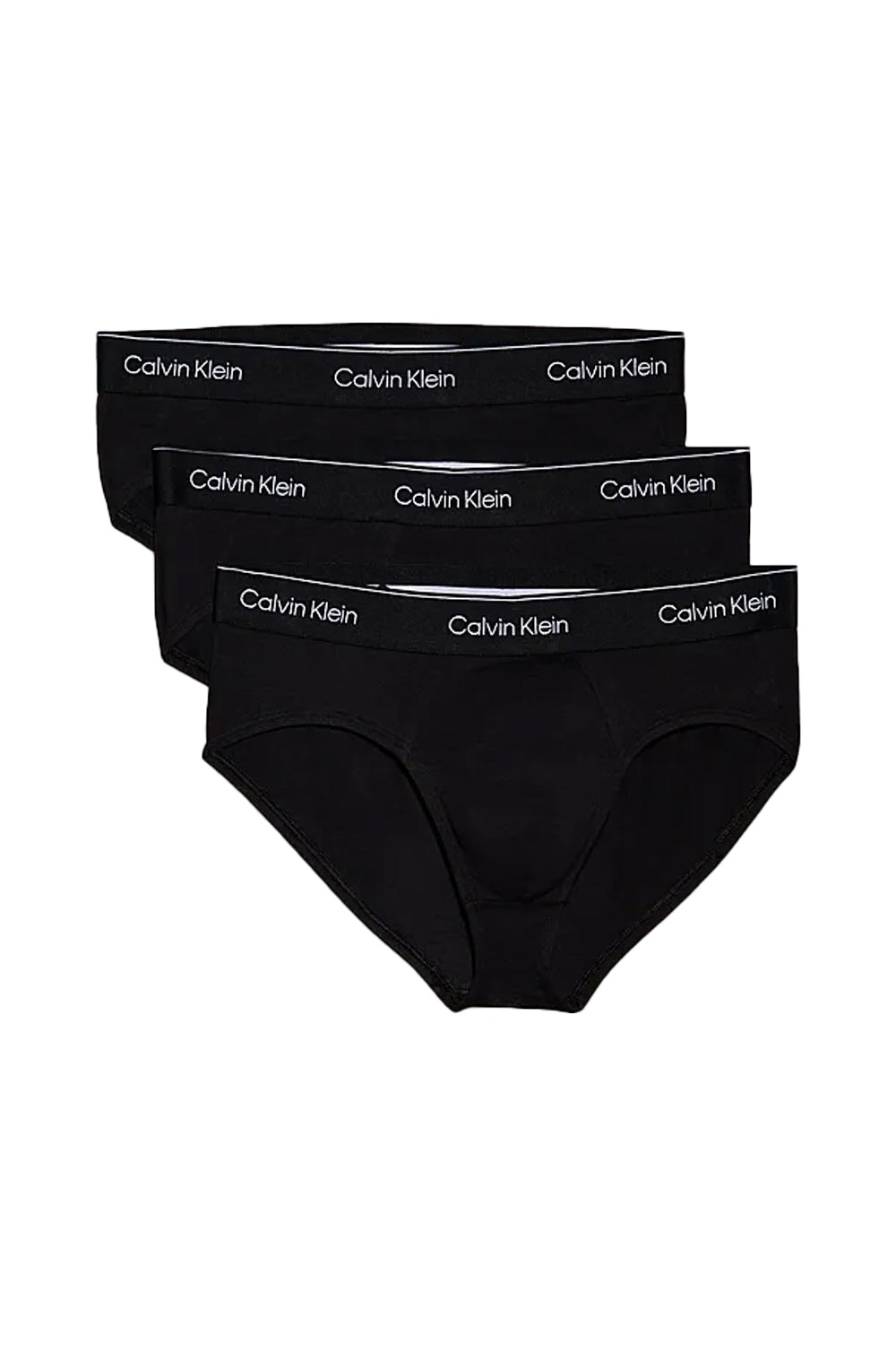 Slip con vestibilità a livello dei fianchi in confezione da 3 - Icon Cotton Stretch<BR/> LV00NB4388 TM6 Calvin Klein
