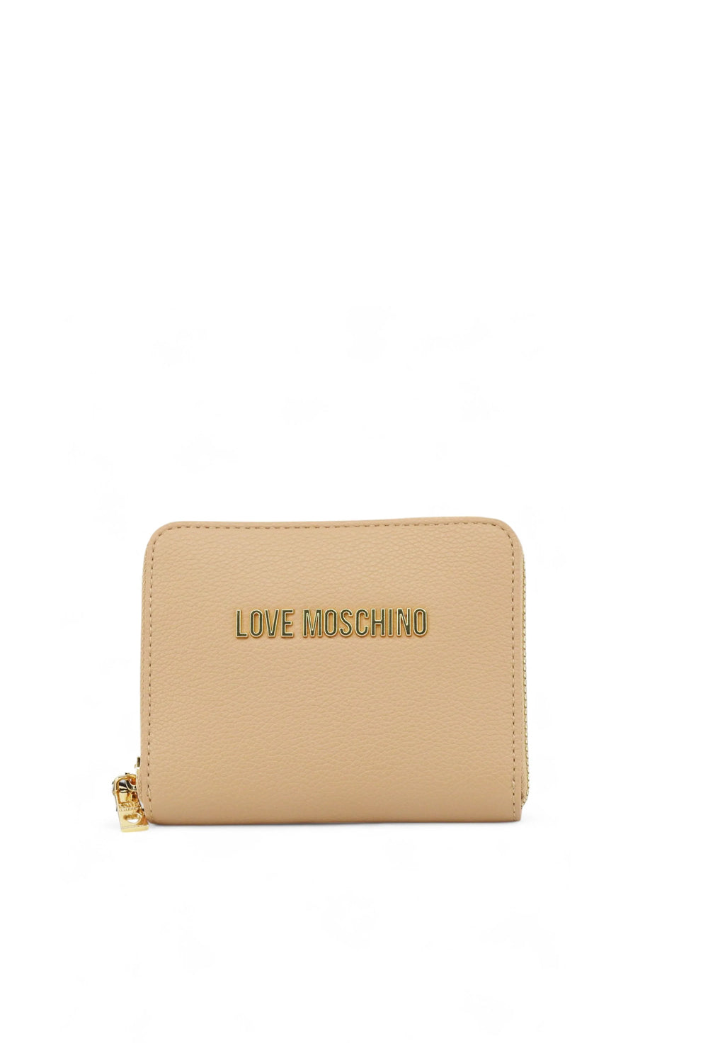 Portafoglio Piccolo Love Moschino in Ecopelle con Logo Dorato JC5702PP1N LD0104 Love Moschino
