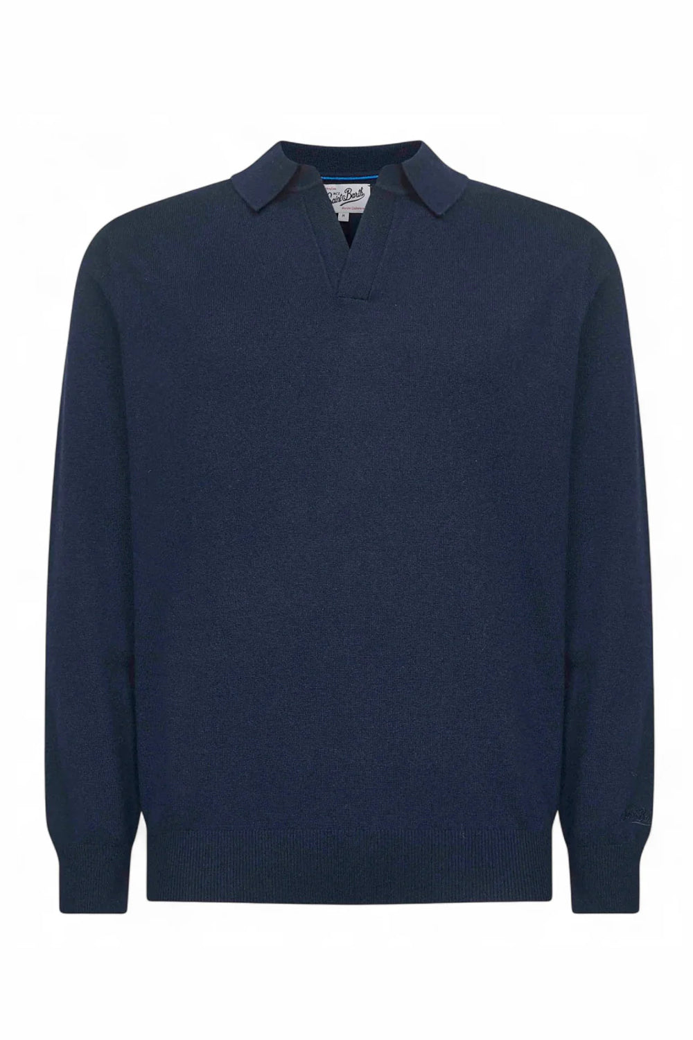Maglione Scollo a V Covent Knit Polo COV0008 /00063I Mc2 Saint Barth
