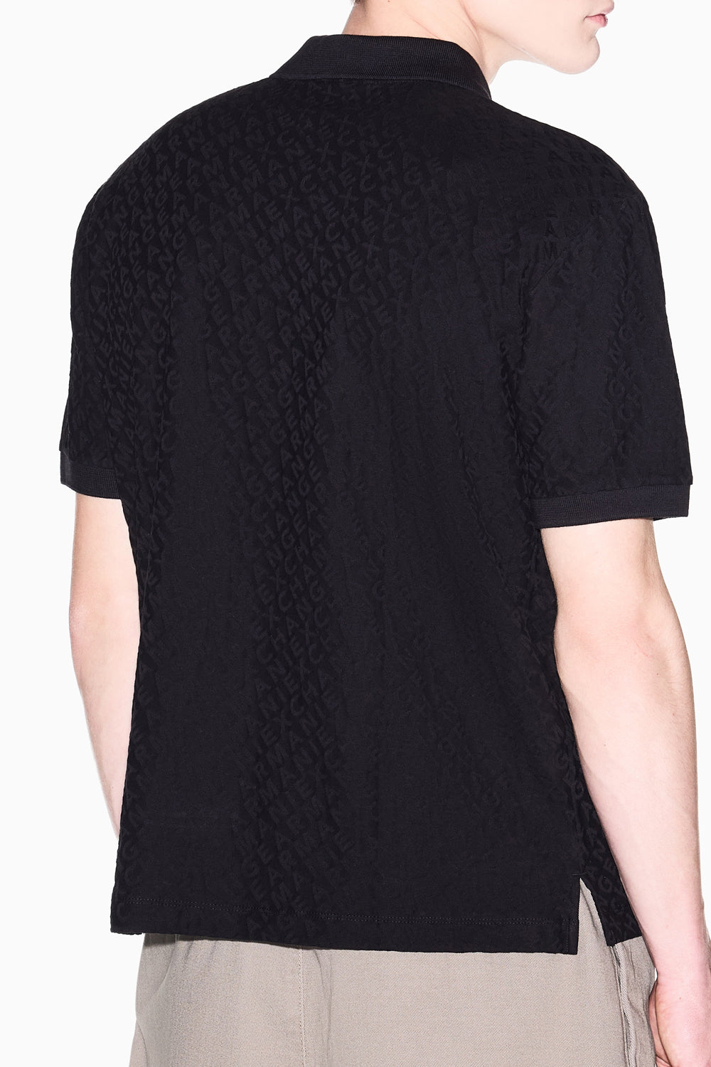Polo Jacquard in Cotone Mercerizzato XM002346 AF10337UC001 Armani Exchange
