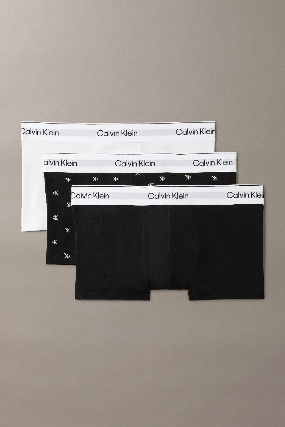 Boxer a vita bassa in confezione da 3 - Icon Cotton Stretch LV00NB4389 3TH Calvin Klein