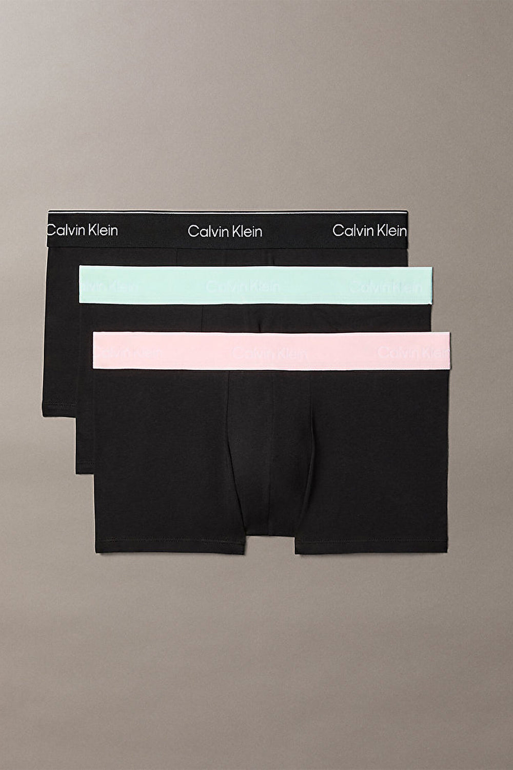 Boxer a vita bassa in confezione da 3 - Icon Cotton Stretch LV00NB4389 3ZG Calvin Klein