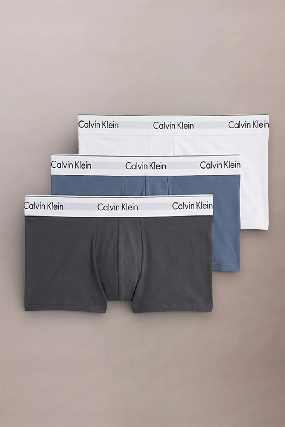 Boxer a vita bassa in confezione da 3 - Icon Cotton Stretch LV00NB4389 4NC Calvin Klein