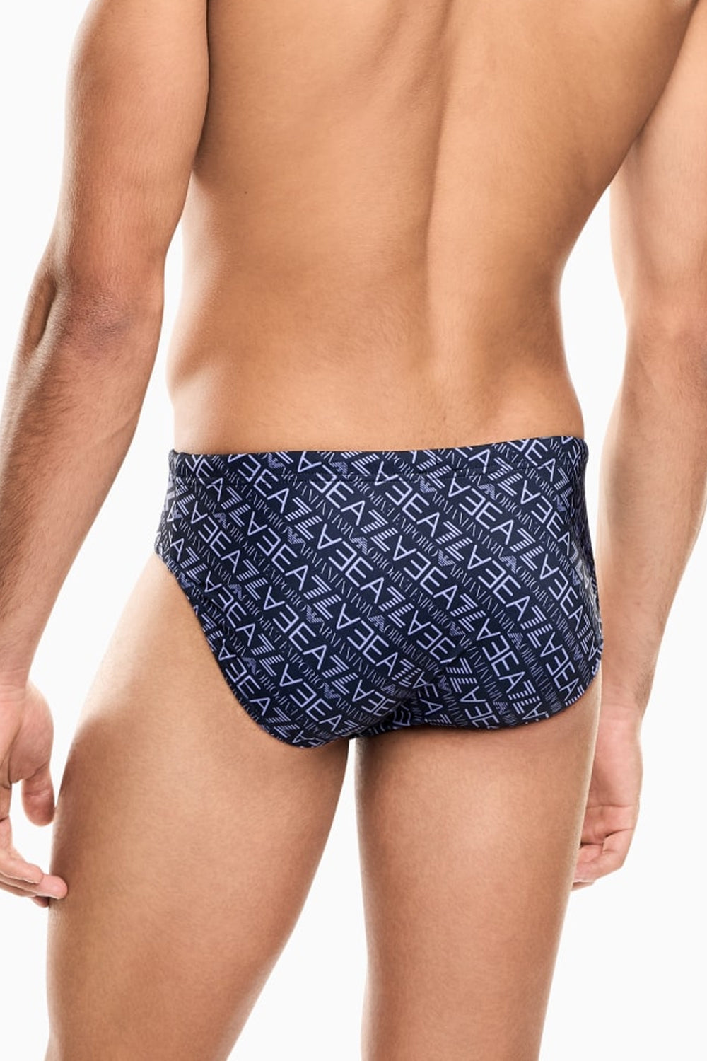 Costume slip Graphic Series con stampa monogram 7M000501 AF21249MB461 EA7 Emporio Armani