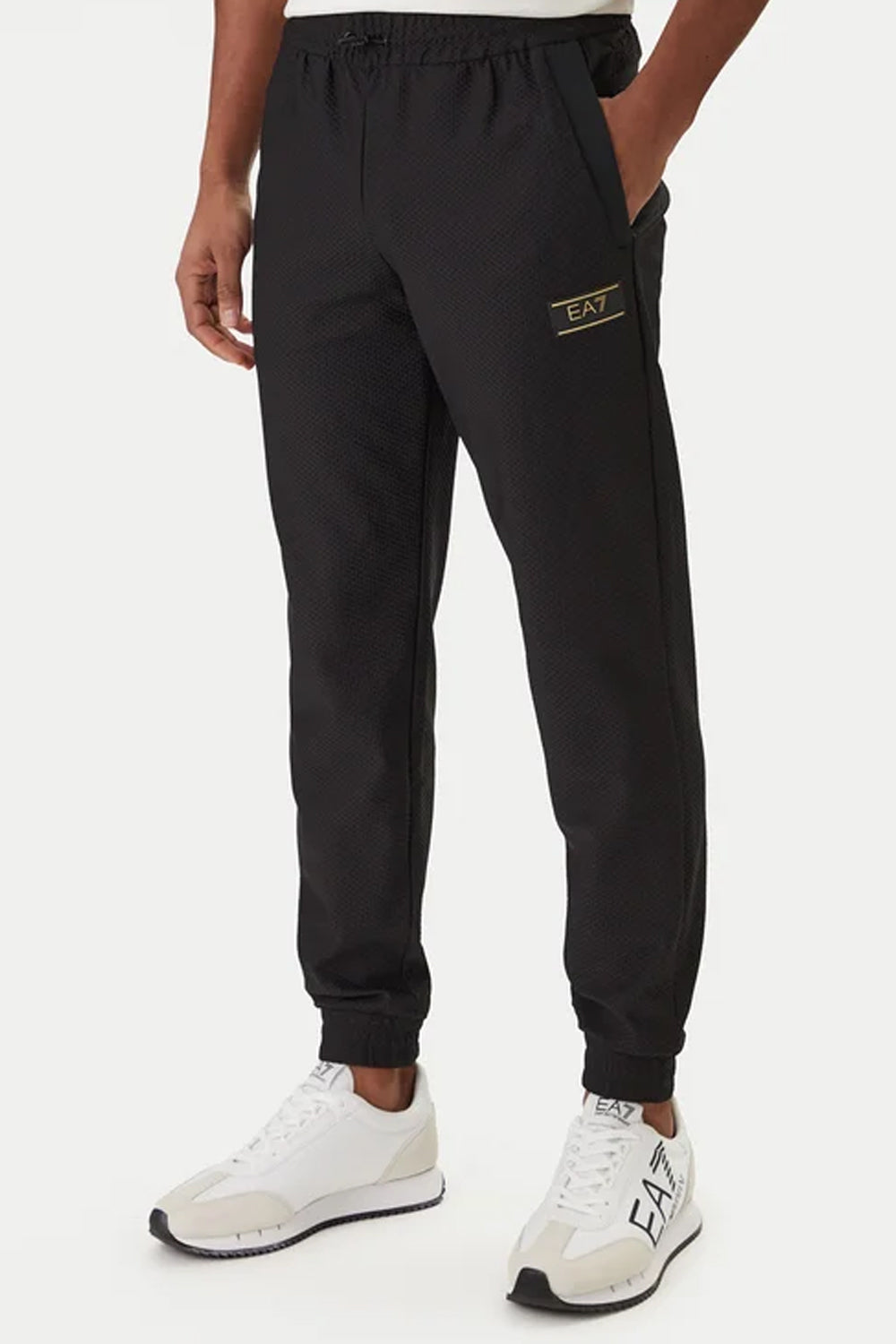 pantalone jogger con logo EA7 7M001341 AF21099UC001 EA7 Emporio Armani