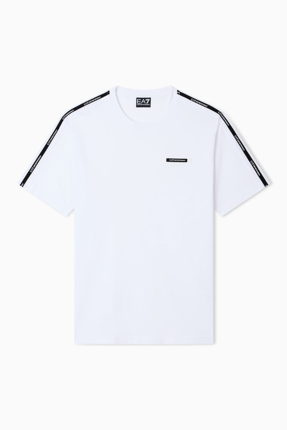 T-shirt girocollo Logo Series in cotone 7M001476 AF10375U0002 EA7 Emporio Armani