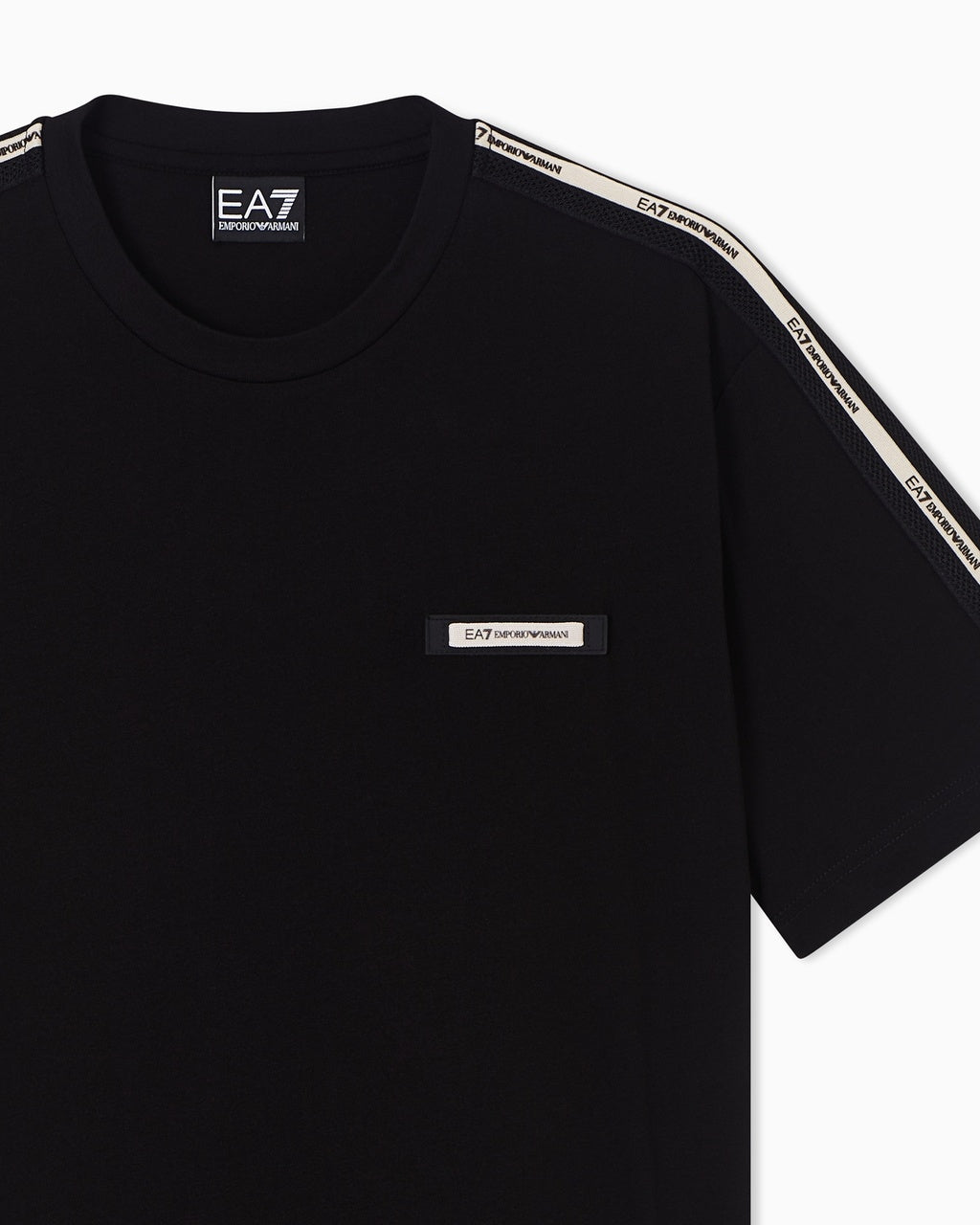 T-shirt girocollo Logo Series in cotone 7M001476 AF10375UC001 EA7 Emporio Armani