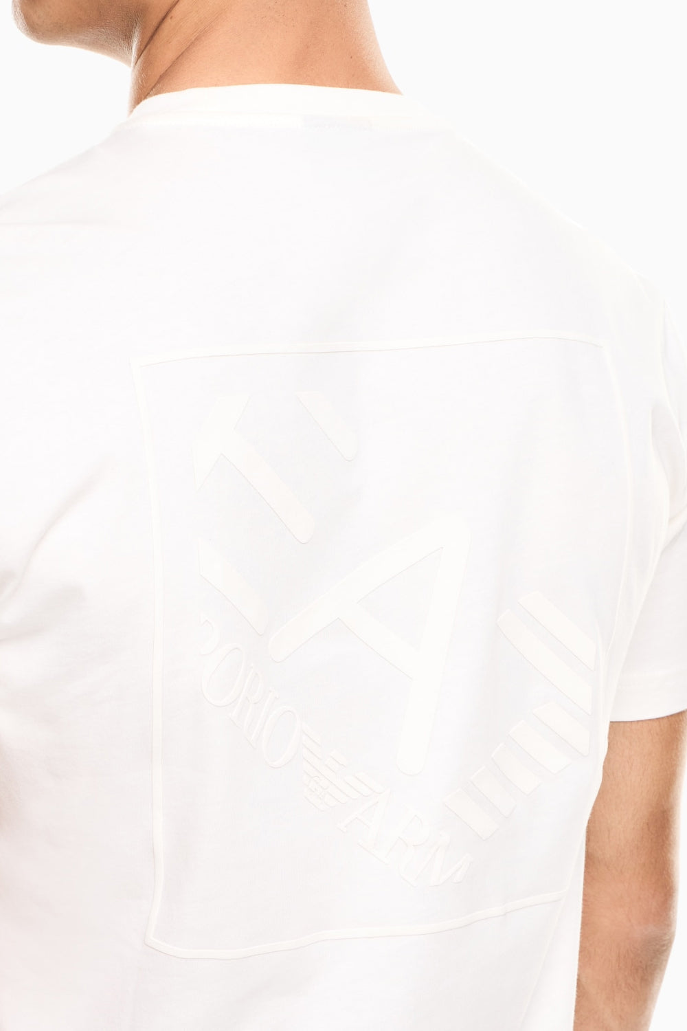 T-shirt Logo Series in jersey di cotone 7M001487 AF17789U0004 EA7 Emporio Armani
