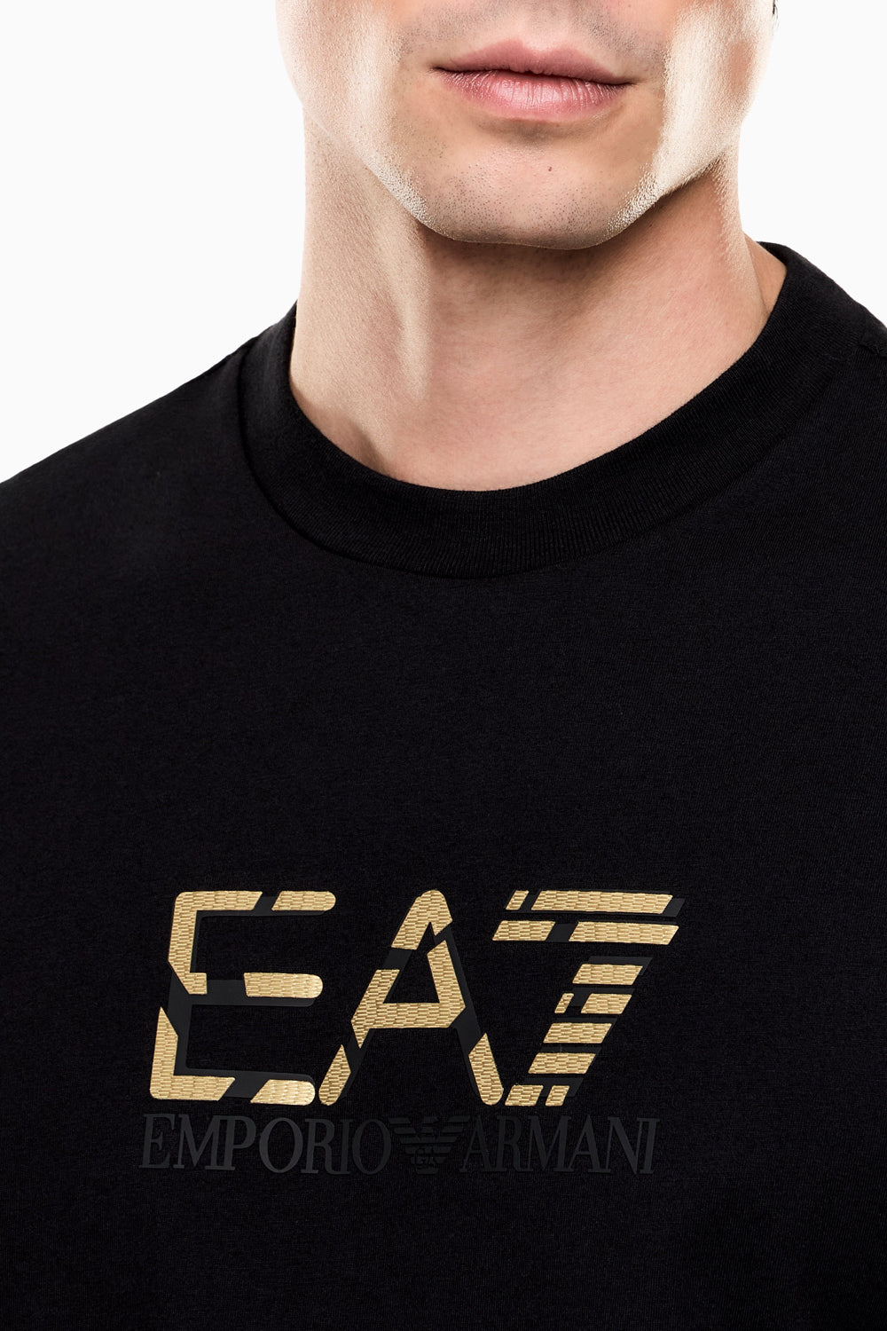T-shirt girocollo realizzata in jersey di cotone 7M001562 AF17789UC001 EA7 Emporio Armani