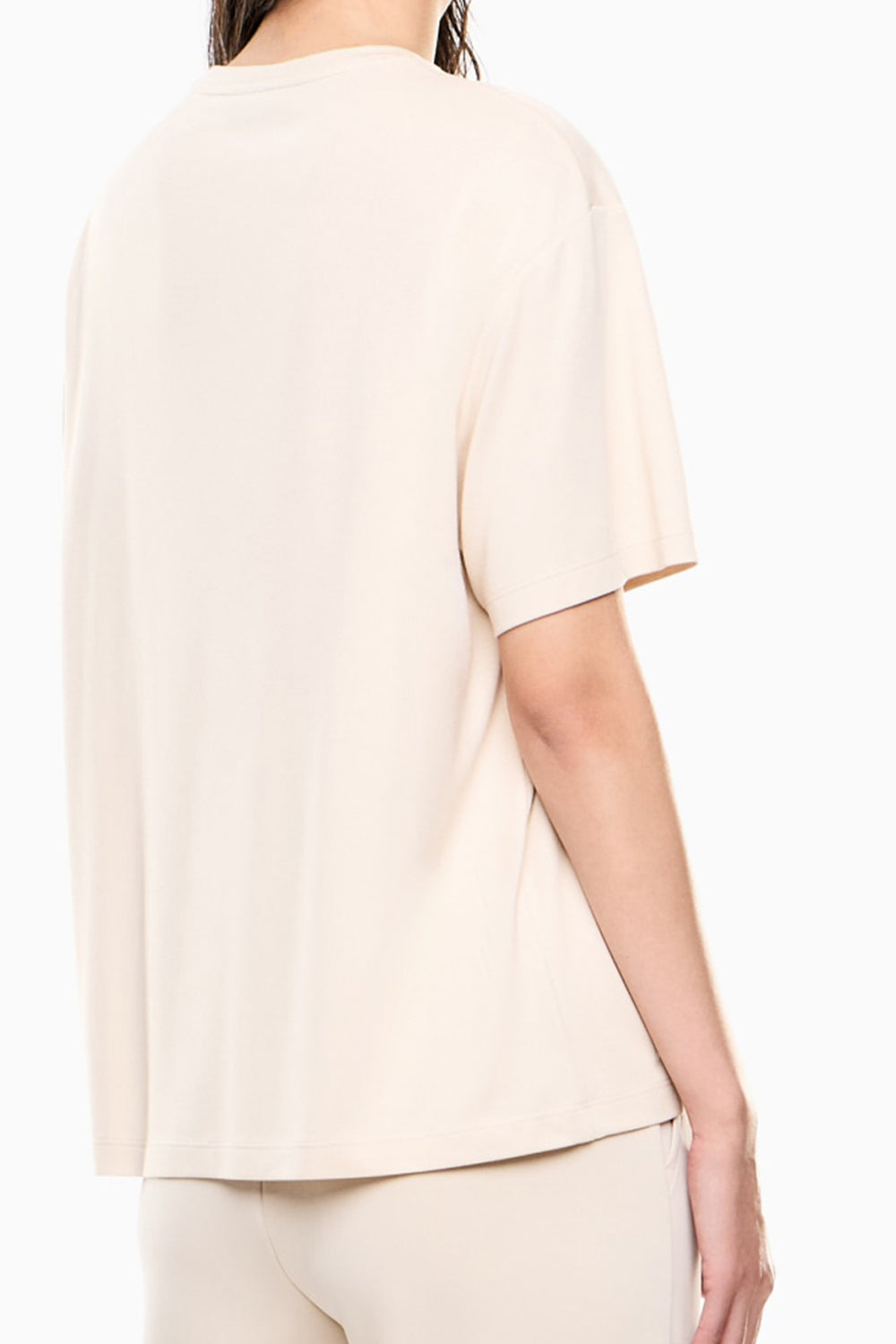T-shirt Core Lady Relax in misto viscosa 7W000189 AF13919U1088 EA7 Emporio Armani
