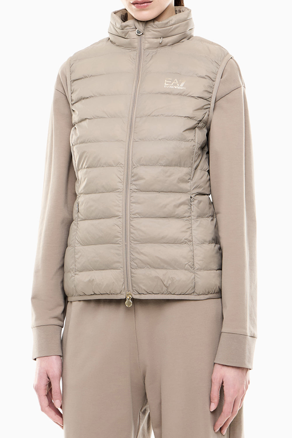 Gilet EA7 imbottito in nylon leggero Core Lady ASV 7W000472 AF12477U6167 EA7 Emporio Armani