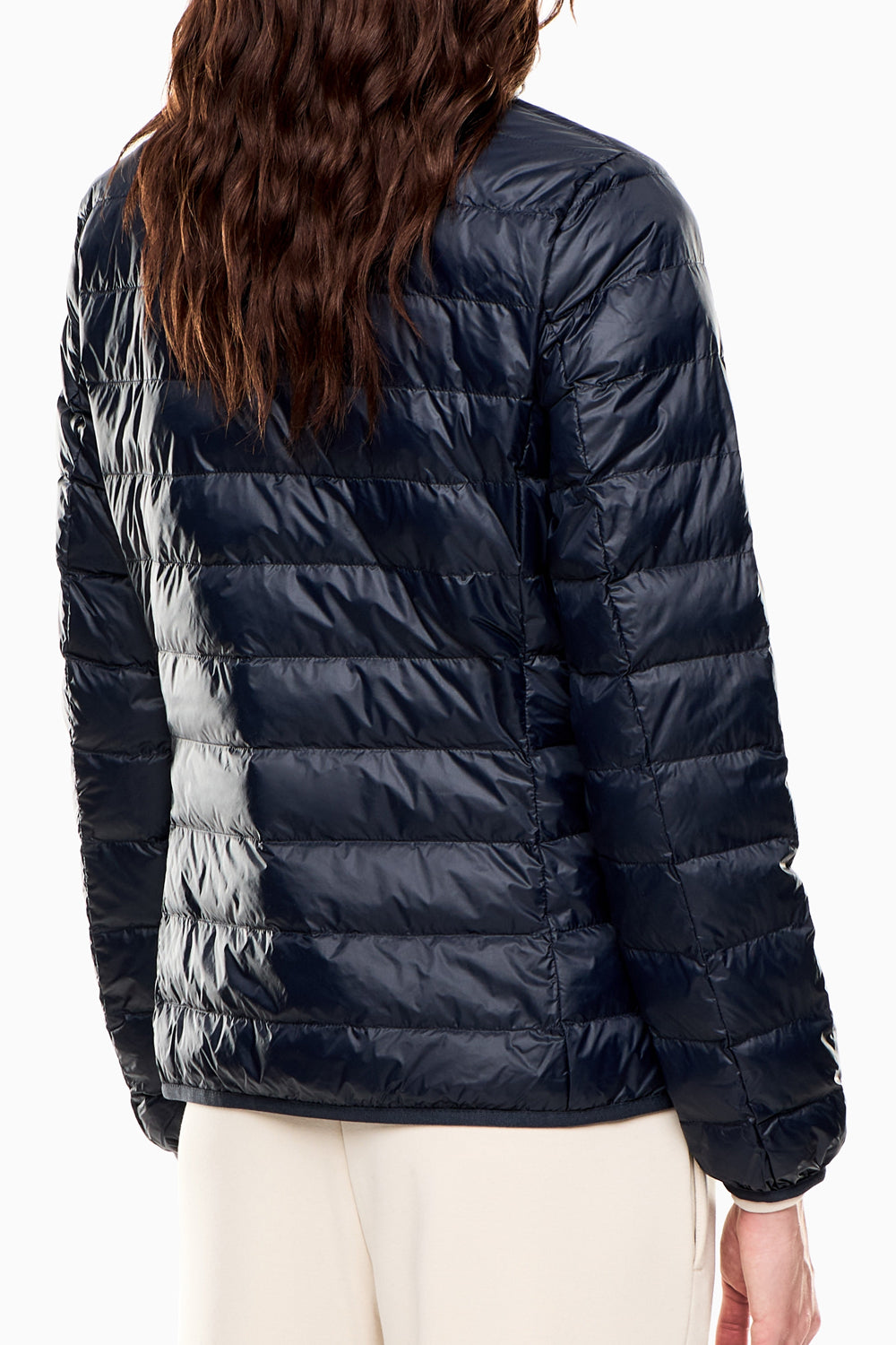 Giacca imbottita in nylon leggero Core Lady ASV 7W000473 AF12477UB102 EA7 Emporio Armani