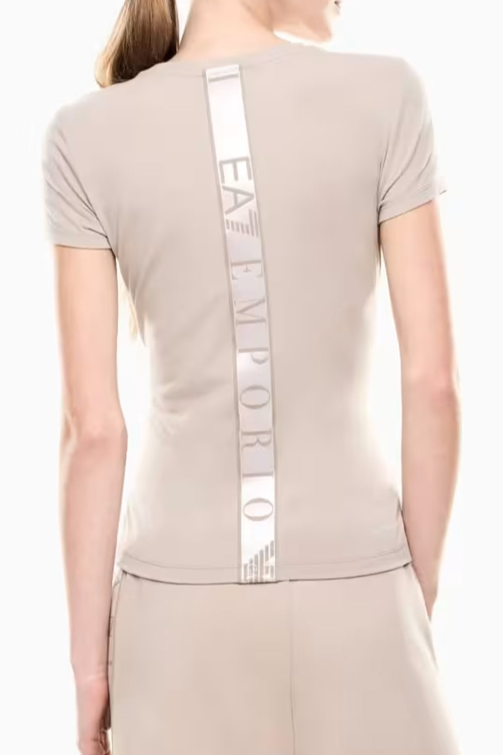 T-shirt girocollo in tessuto tecnico 7W001149 AF12945U6225 EA7 Emporio Armani