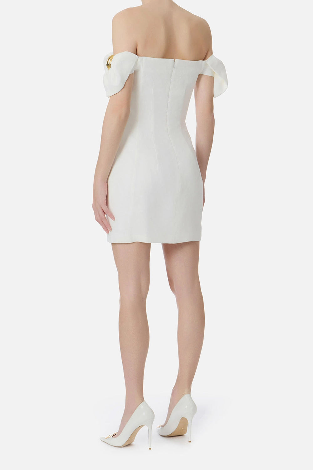 MINI ABITO IN MISTO LINO AB968 62E2360 Elisabetta Franchi