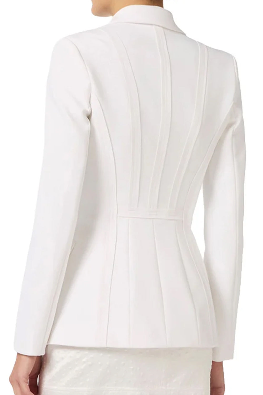 Giacca in doppio crêpe stretch GI216 61E2360 Elisabetta Franchi