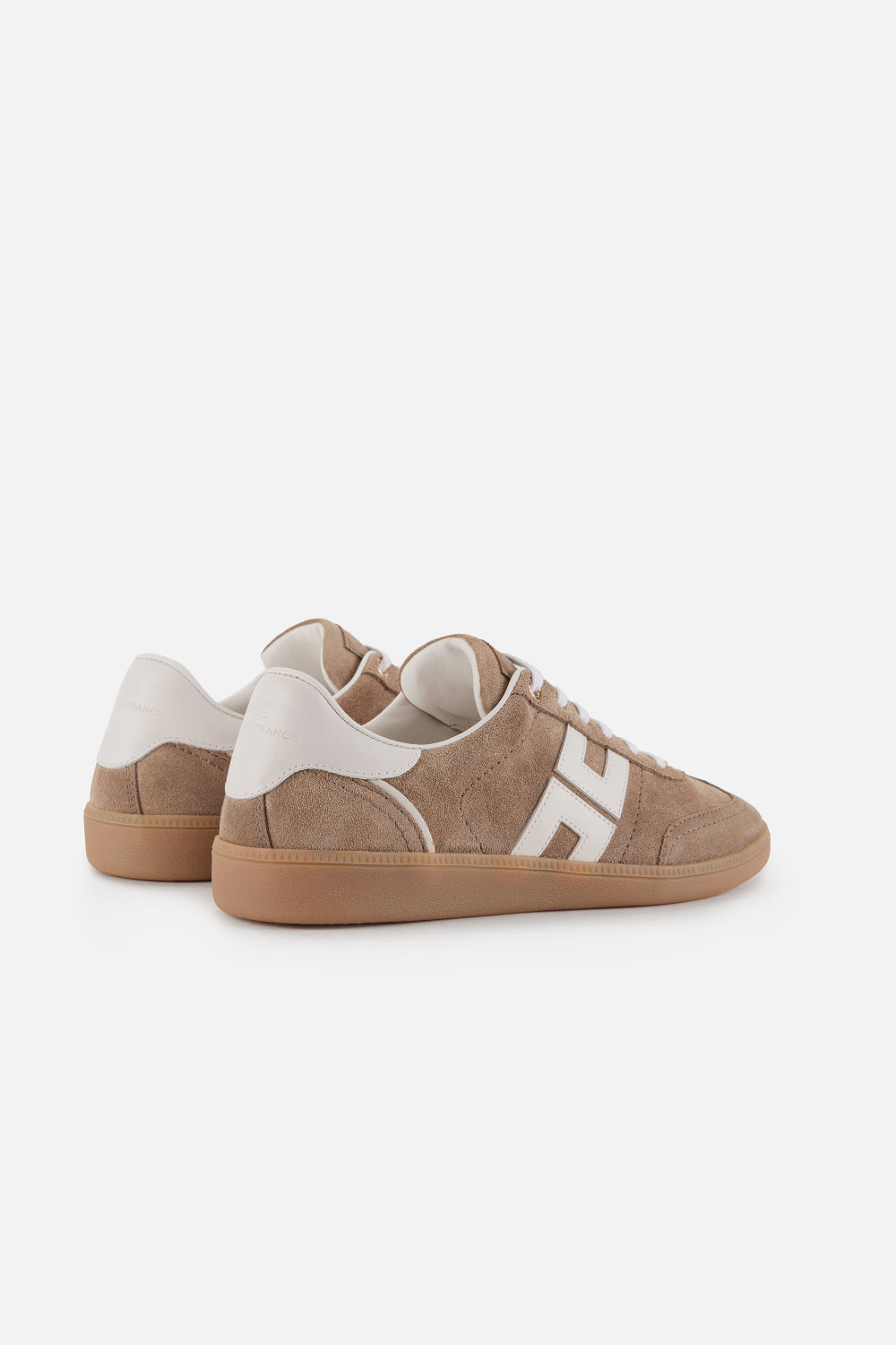 Sneakers Elisabetta Franchi in Nappa con Inserti in Crosta e Logo SA61G 61E2FC5 Elisabetta Franchi
