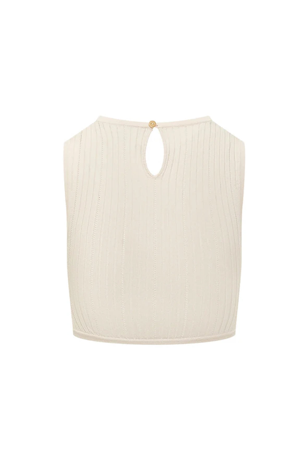 top in maglia con apertura al centro TK76S 61E3193 Elisabetta Franchi