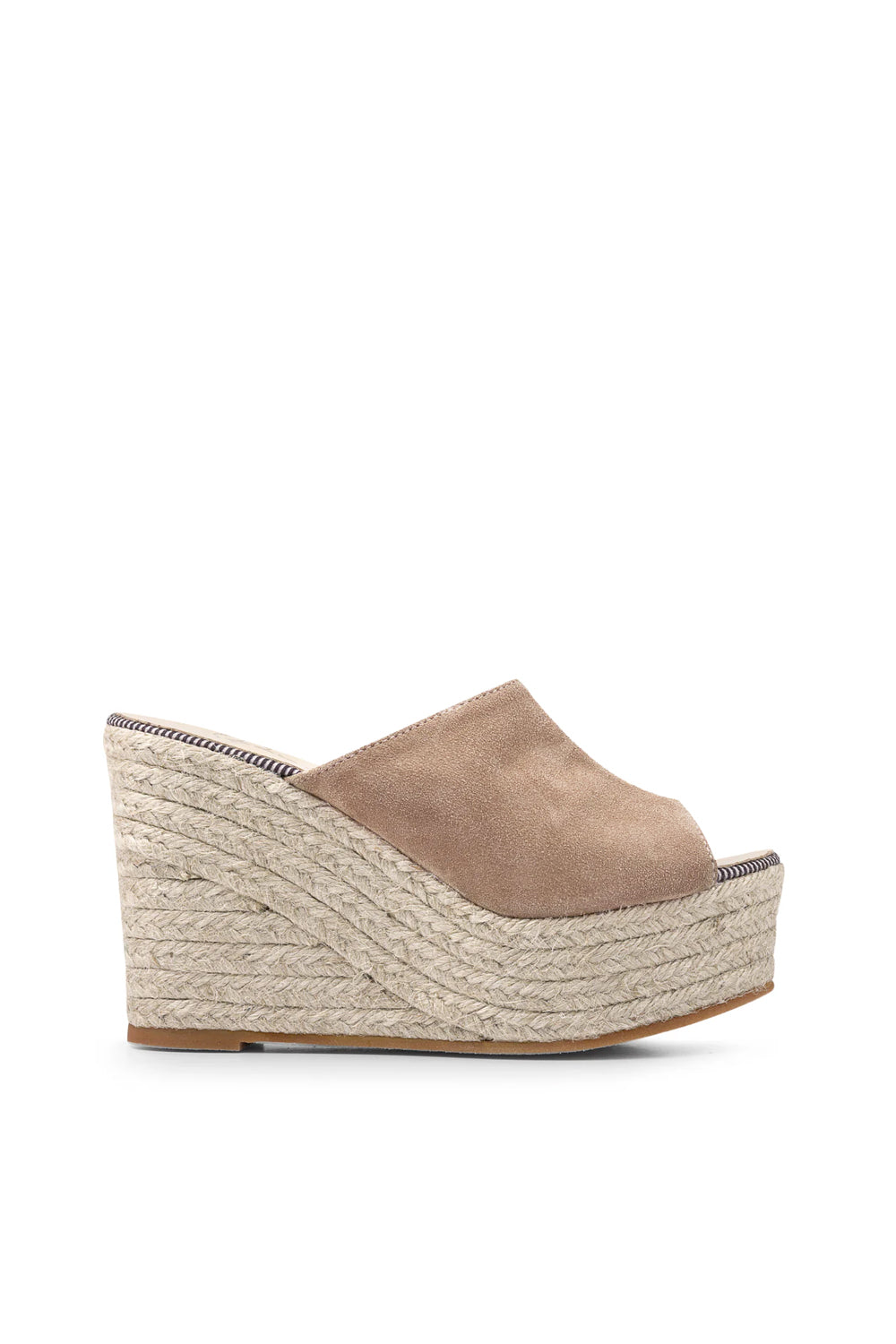 ciabatta a fascia con zeppa alta spuntata in corsa FLASH SILKMAKE UP Espadrilles