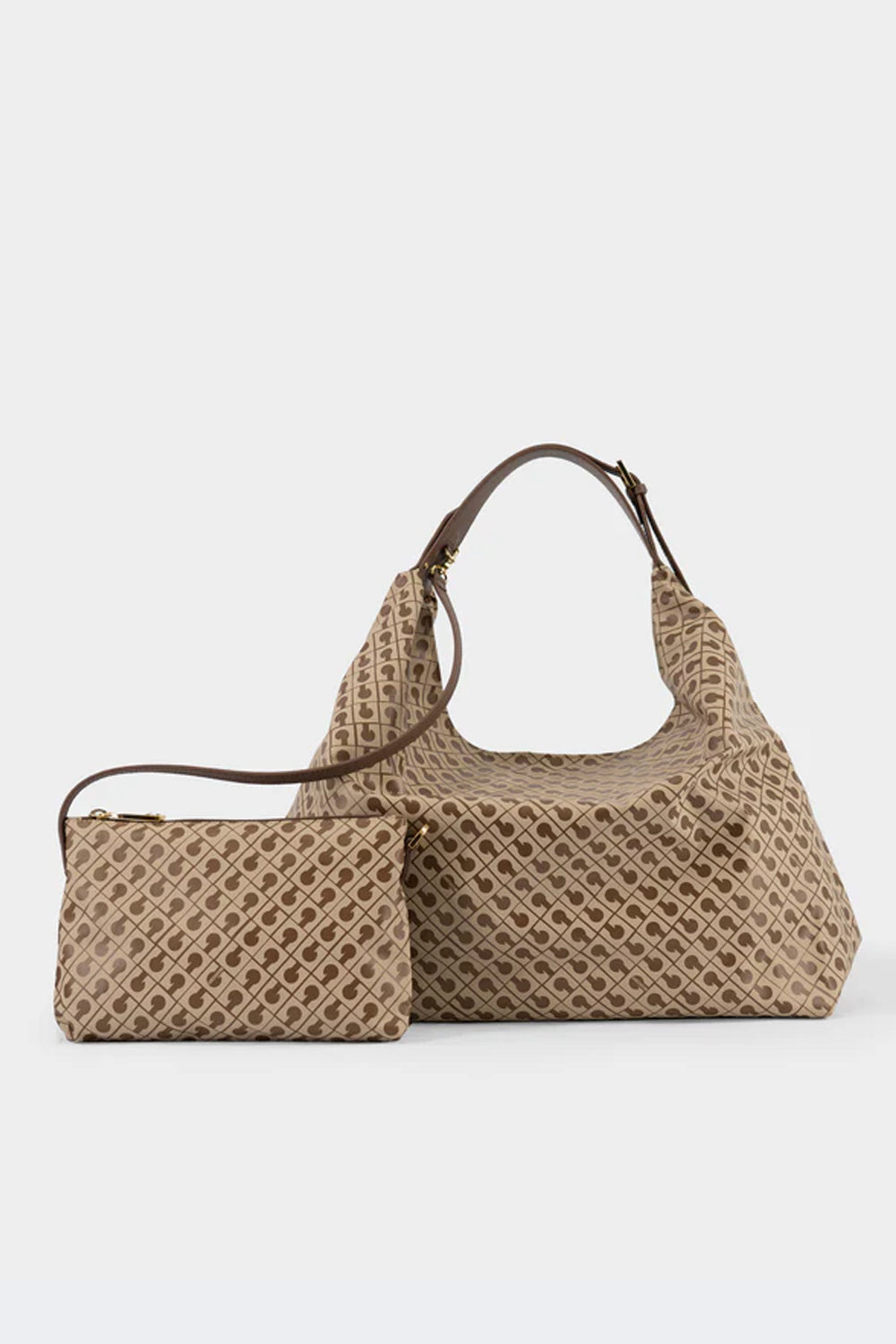 borsa hobo AMAZZONIA LINEA SOFTY gherardini GH1020 TABACCO/BURRO Gherardini