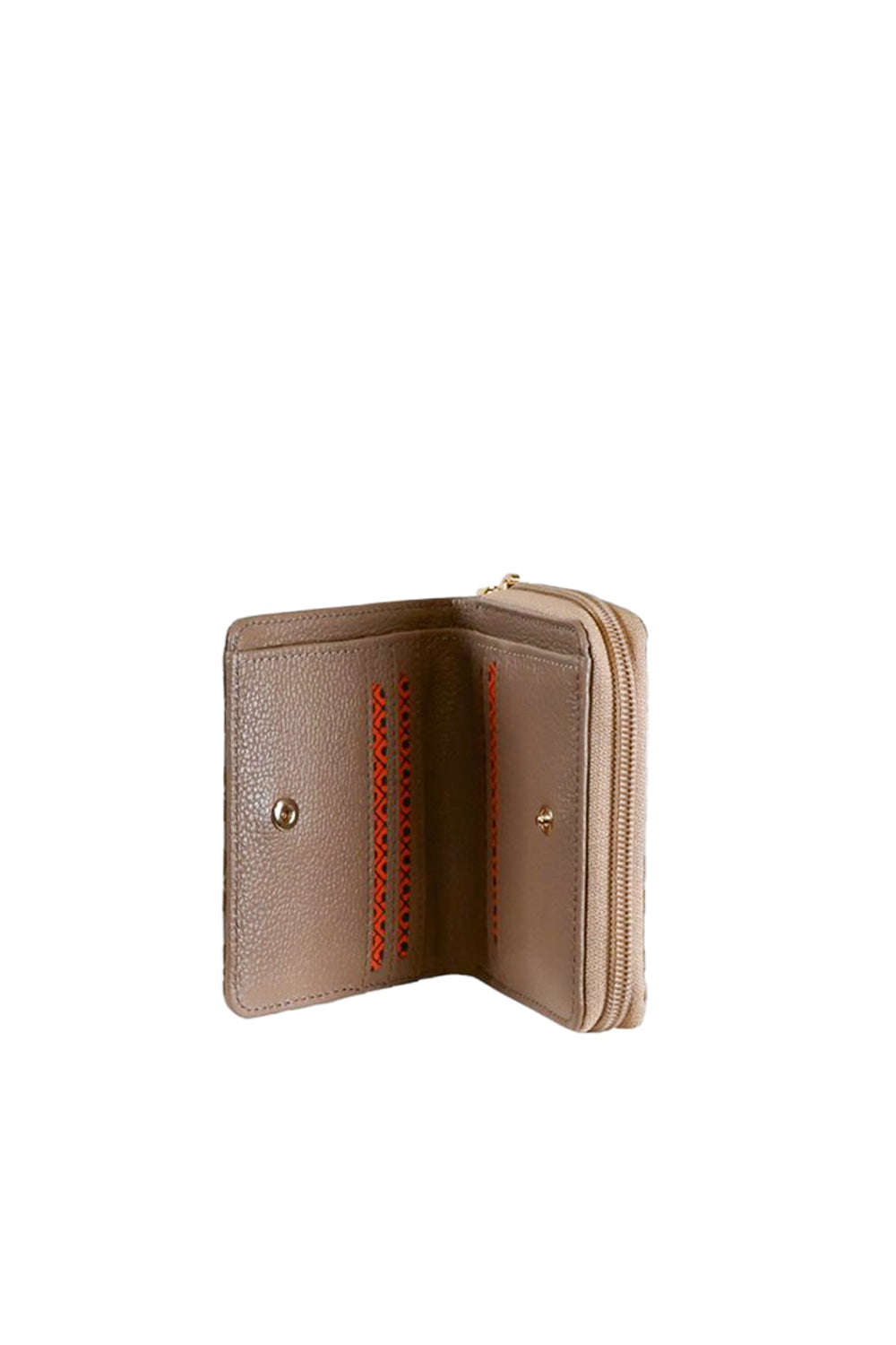 portafoglio piccolo con ZIP GHW0114 CRETA Gherardini