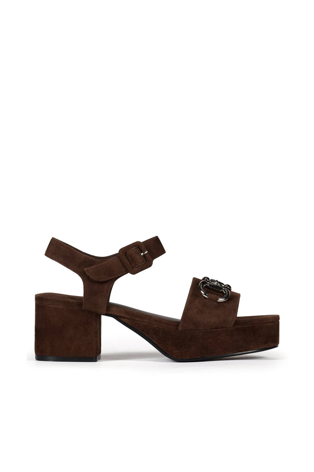 SANDALO TIMELESS-2 TIMELESS-2 /EXPRESSO SUEDE SILVER Jeffrey Campbell