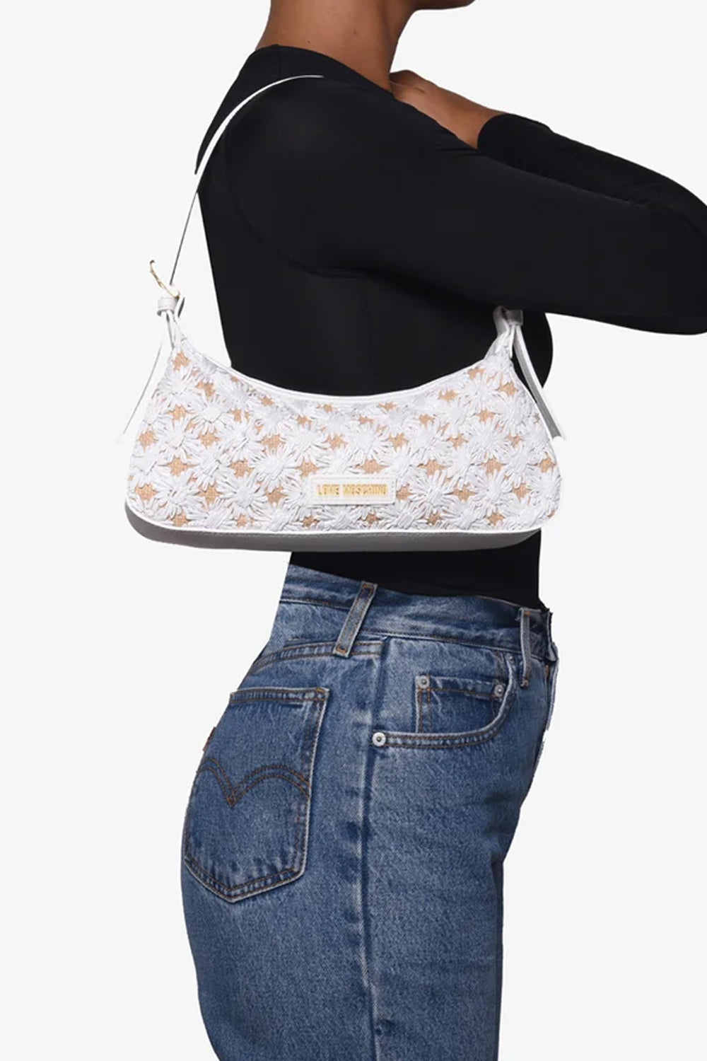 Smart Daily Tote Bag JC4346PP0O KS110A Love Moschino