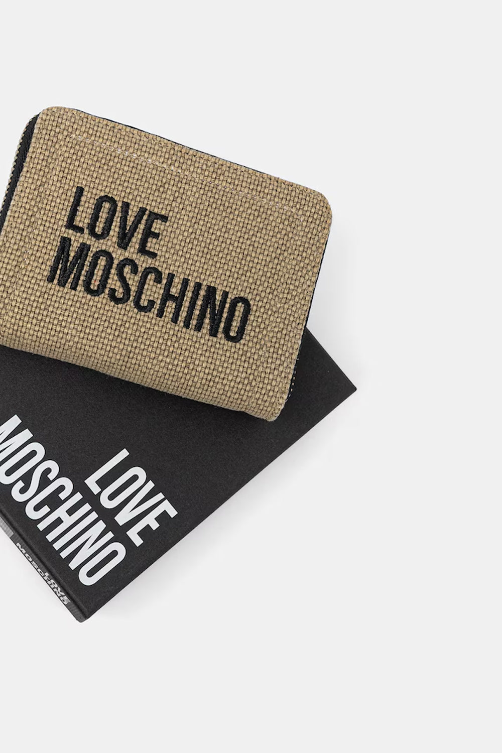 Portafoglio Compatto Love Moschino con Zip JC5512PP0O KB190A Love Moschino