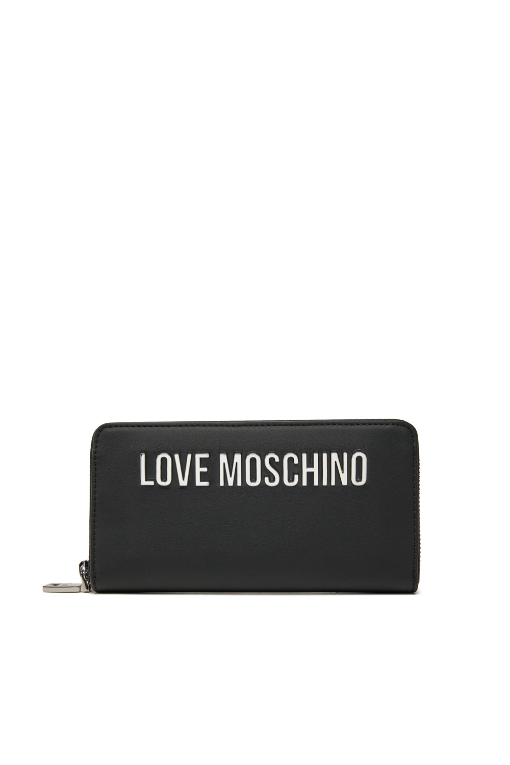 Portafoglio con zip e logo JC5611PP1O KD000B Love Moschino