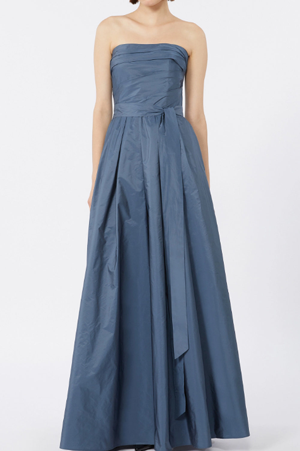 Abito bustier in taffetà MSEQUINOA 063AVIO Max Mara Studio