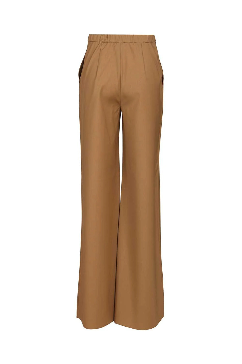 Pantalone jogging in tela di lana MSTCORONE 002CAMMELLO Max Mara Studio