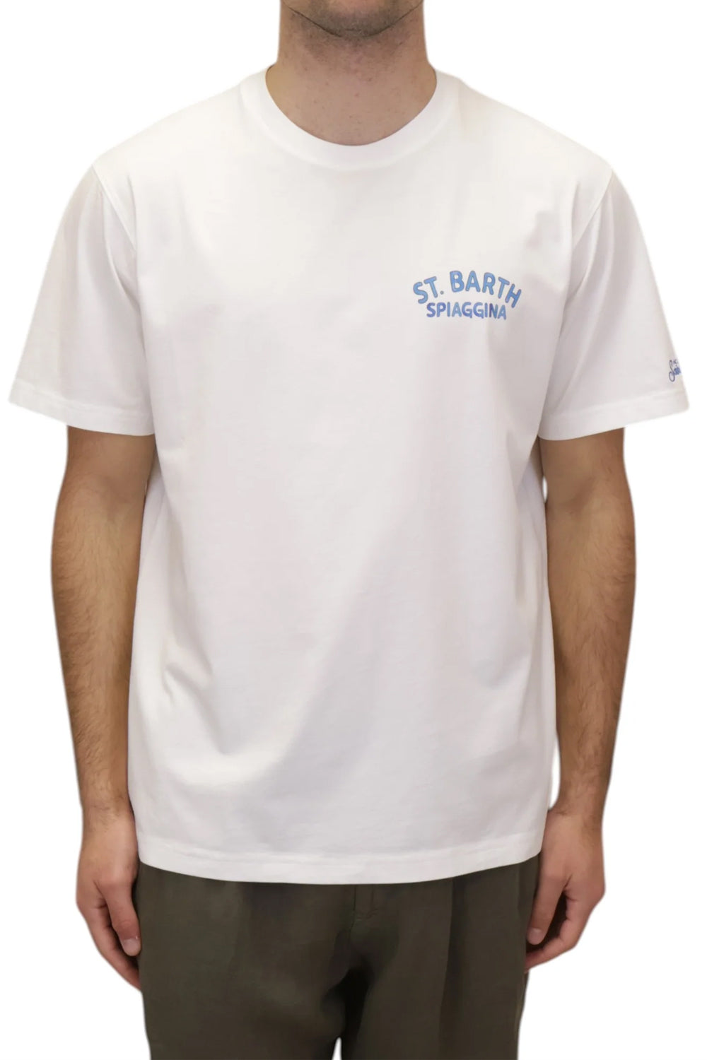 T-shirt Portland di MC2 Saint Barth PRL0002 -04508L Mc2 Saint Barth