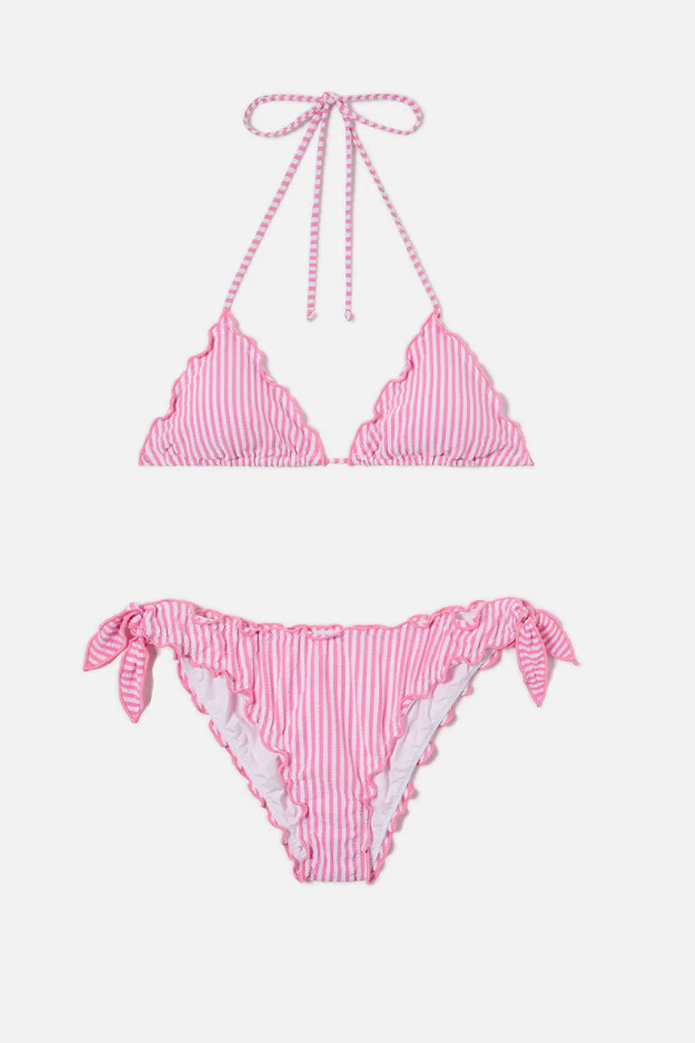 Bikini triangolo a righe SARI001 /00707L Mc2 Saint Barth