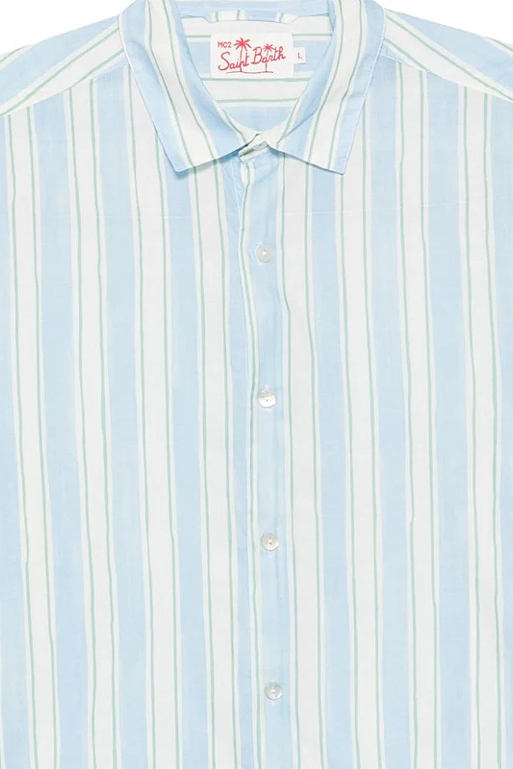camicia a righe SIK0001 -07527L Mc2 Saint Barth