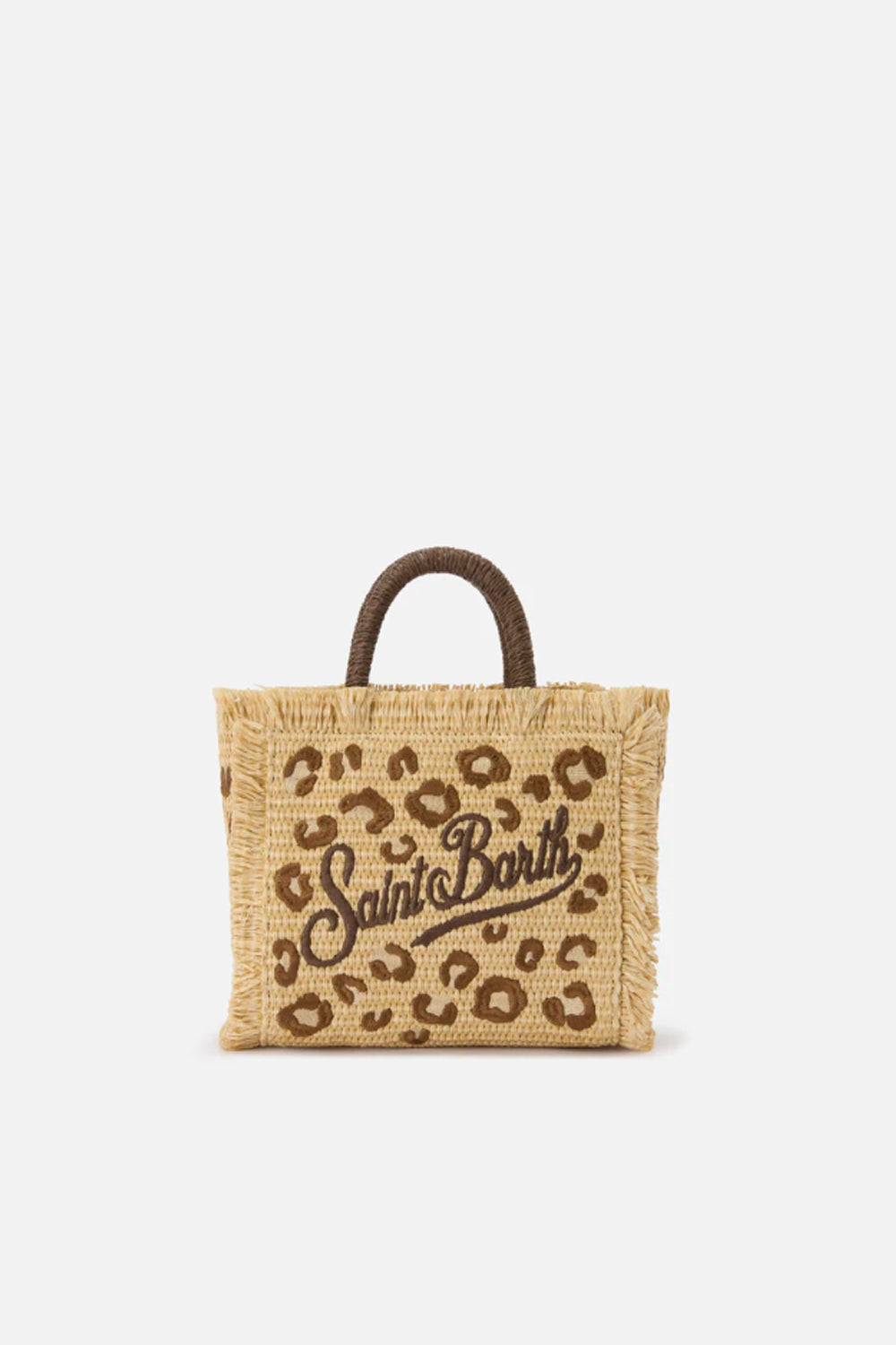 Borsa Vanity mini in tessuto effetto paglia VAMI009 -00349L Mc2 Saint Barth