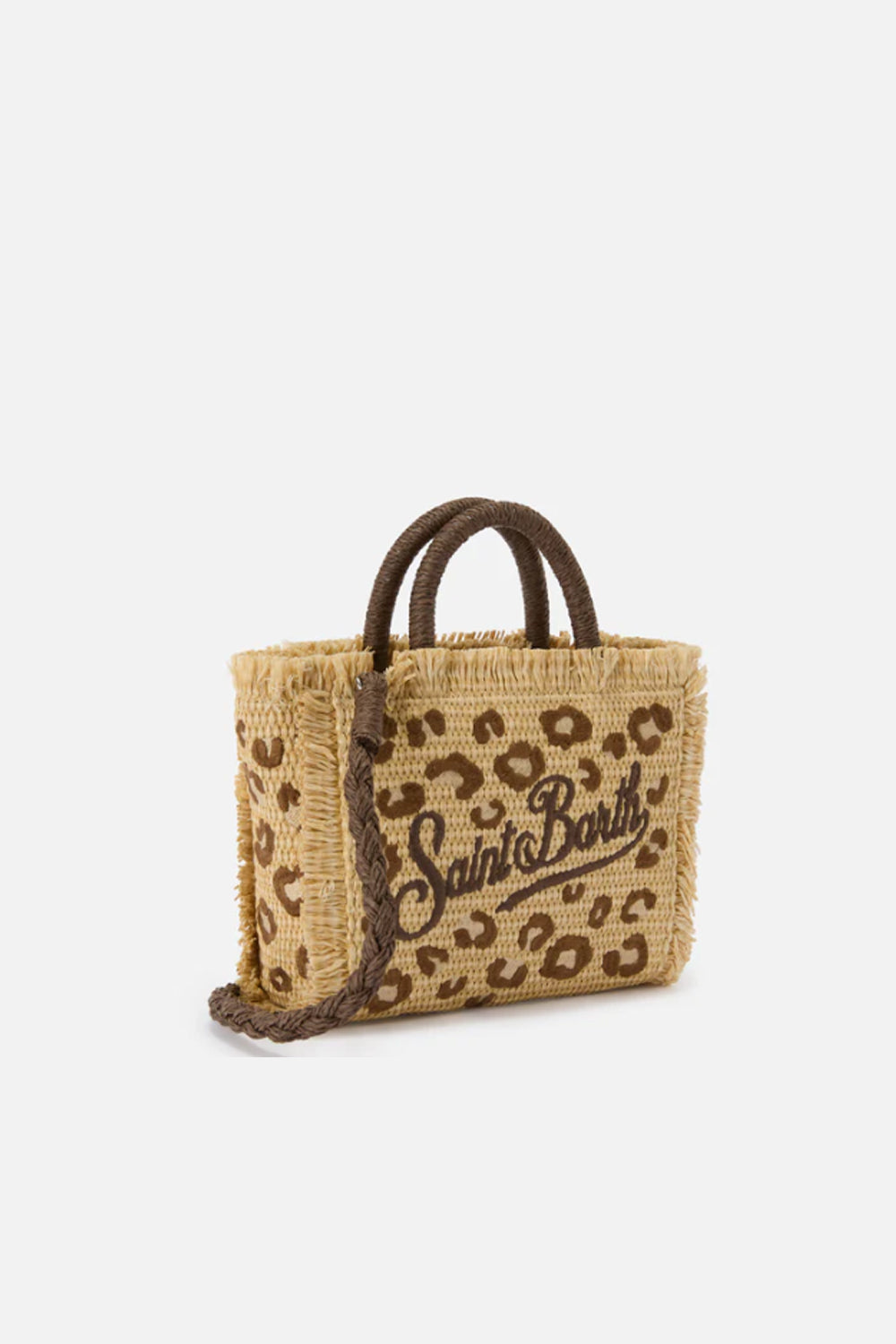 Borsa Vanity mini in tessuto effetto paglia VAMI009 -00349L Mc2 Saint Barth