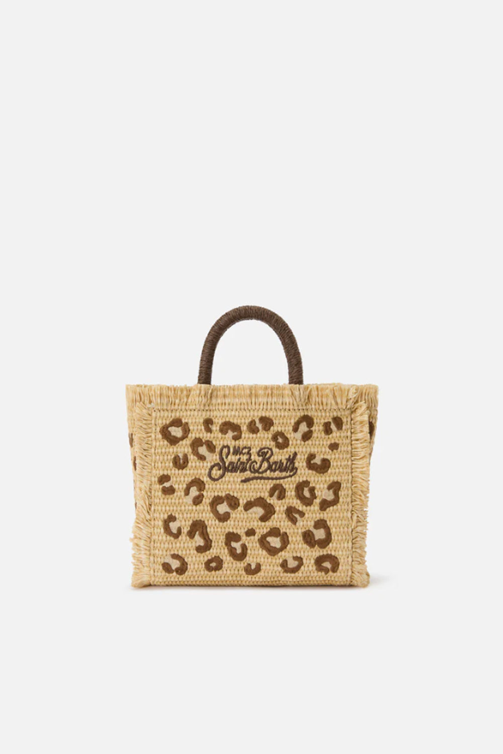 Borsa Vanity mini in tessuto effetto paglia VAMI009 -00349L Mc2 Saint Barth