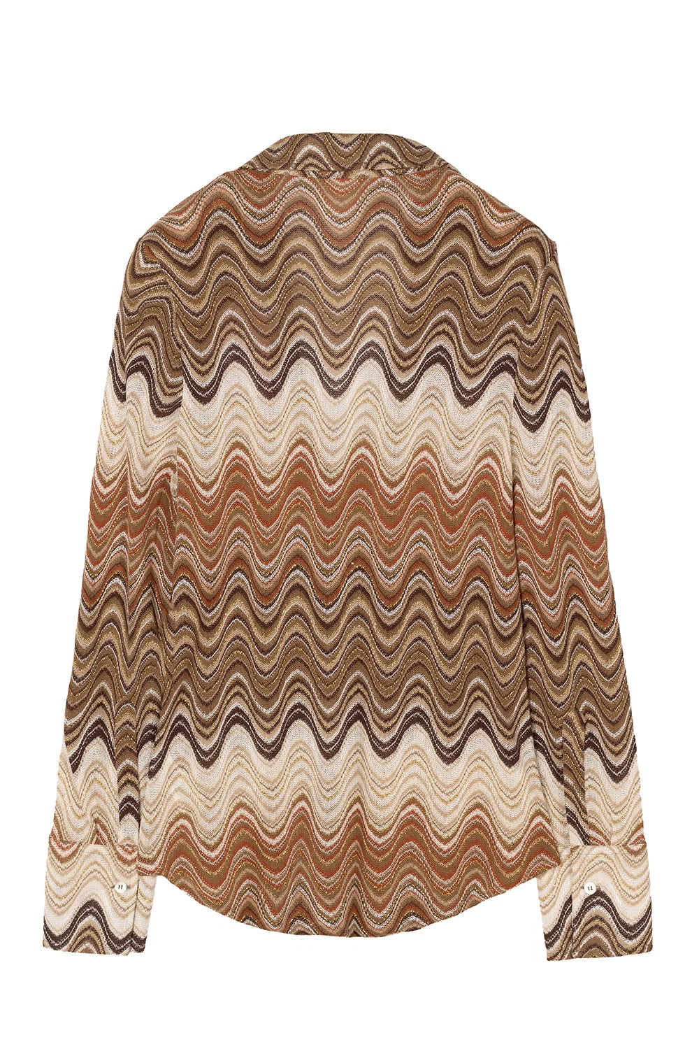 camicia scollo a V YOS0001 -01846L Mc2 Saint Barth