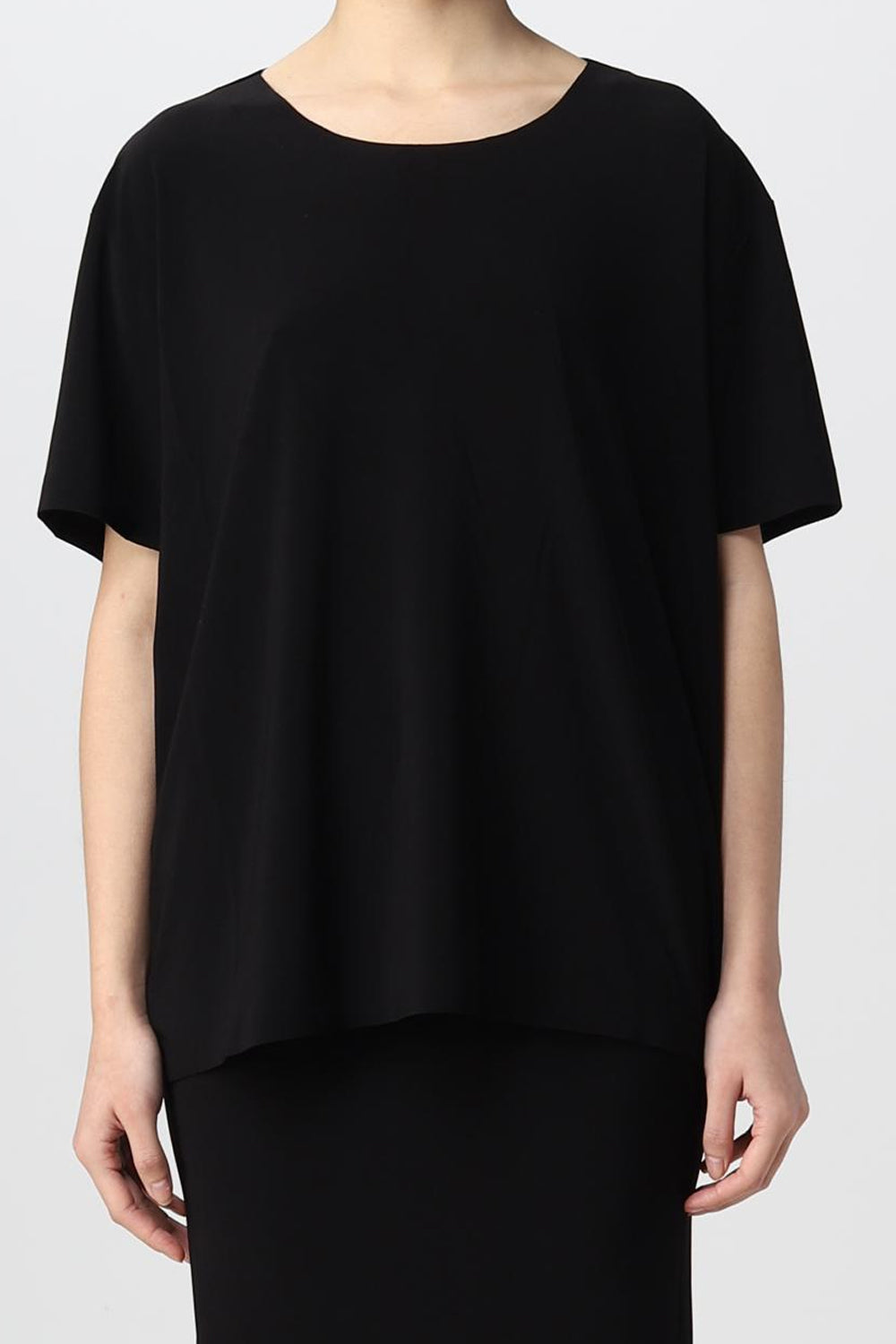 T-shirt girocollo a maniche corte KK4266 PL104001 Norma Kamali