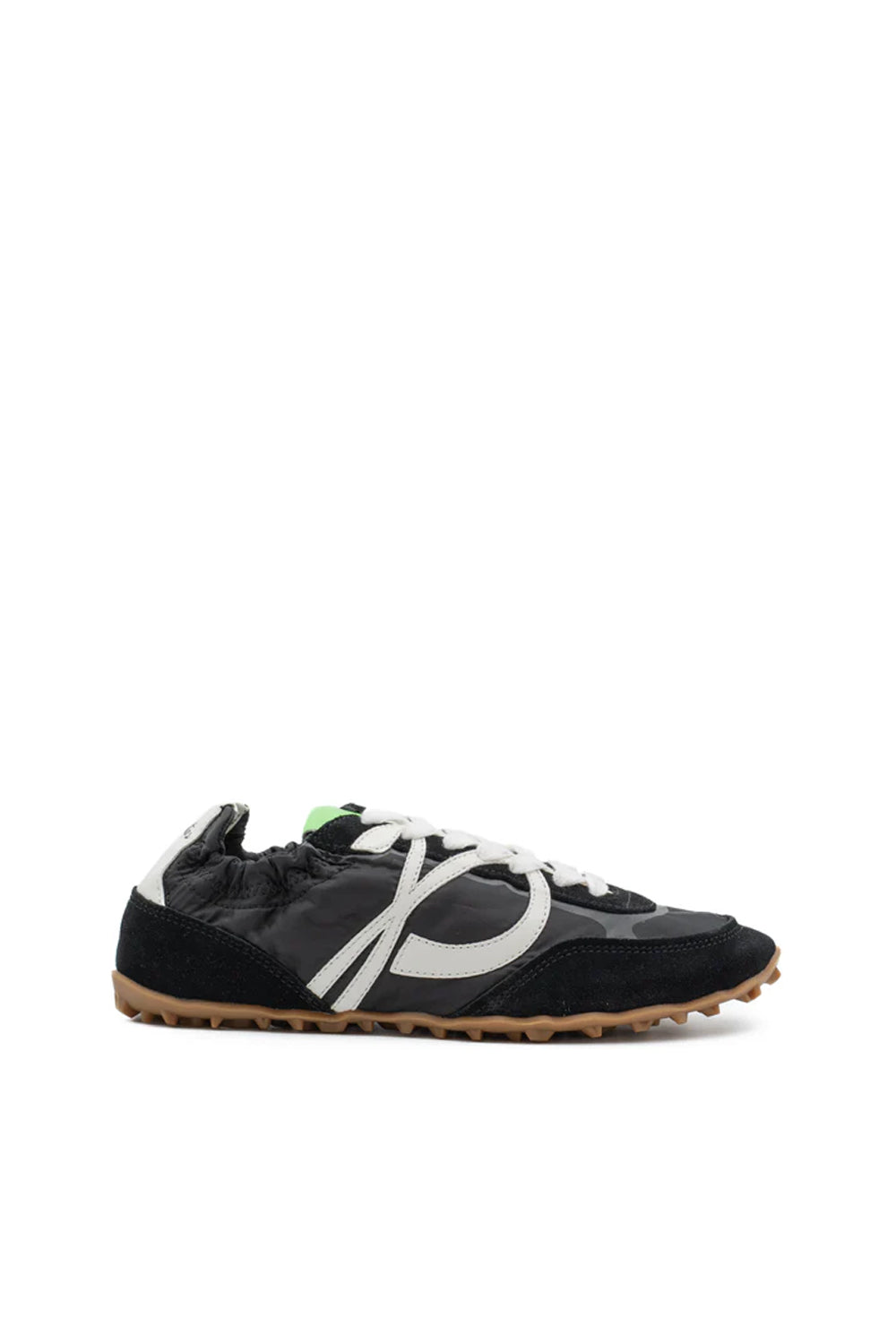 Scarpa sportiva in nylon con finiture in suede HALIA /BLACK Palomitas