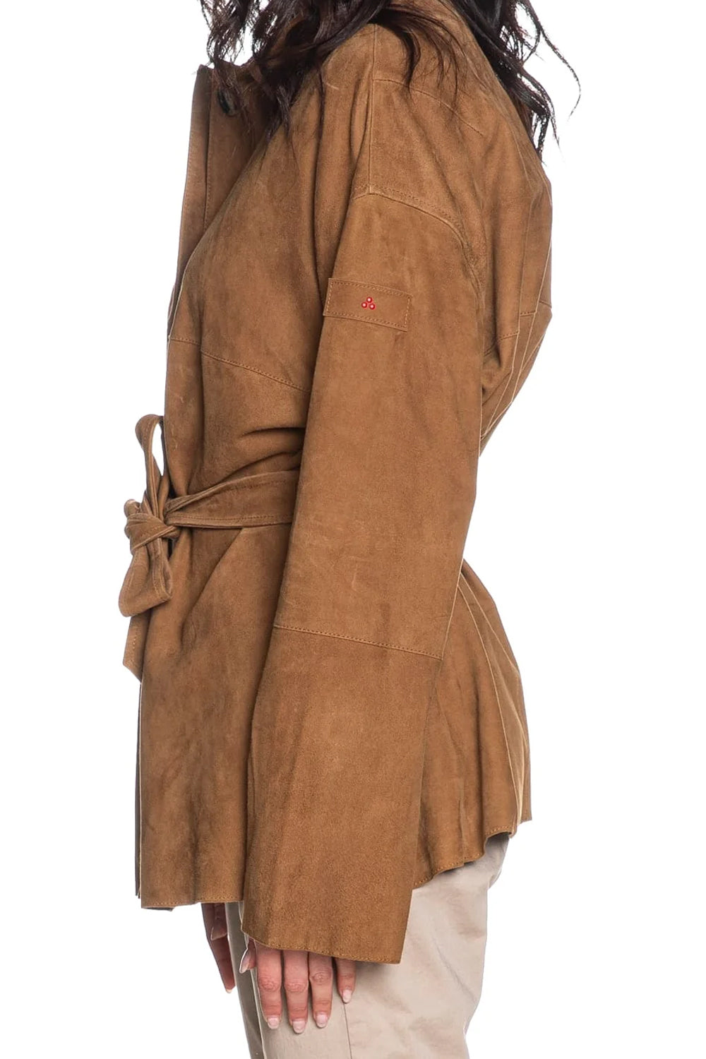 Trench Donna Peuterey Machuca Sue in Suede Corto Regular Fit PED5563 99012407466 Peuterey