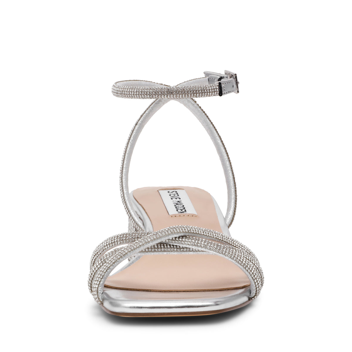 SANDALO CERENA TACCO LARGO CERENA SILVER Steve Madden