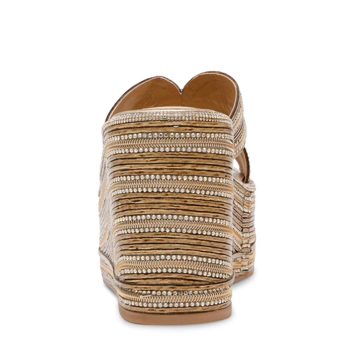 JUSTICE - zeppa con fasce incrociate JUSTICE ROSE GOLD Steve Madden
