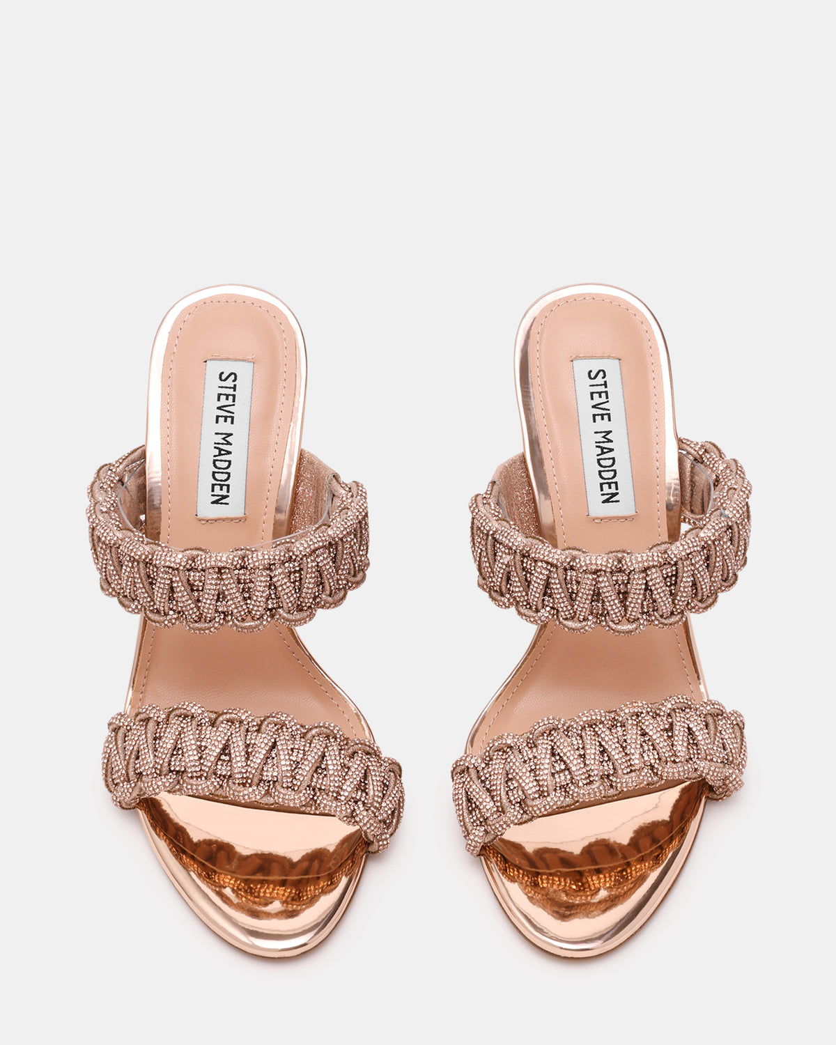THERESIA - sandalo alto con strass THERESIA ROSE GOLD Steve Madden