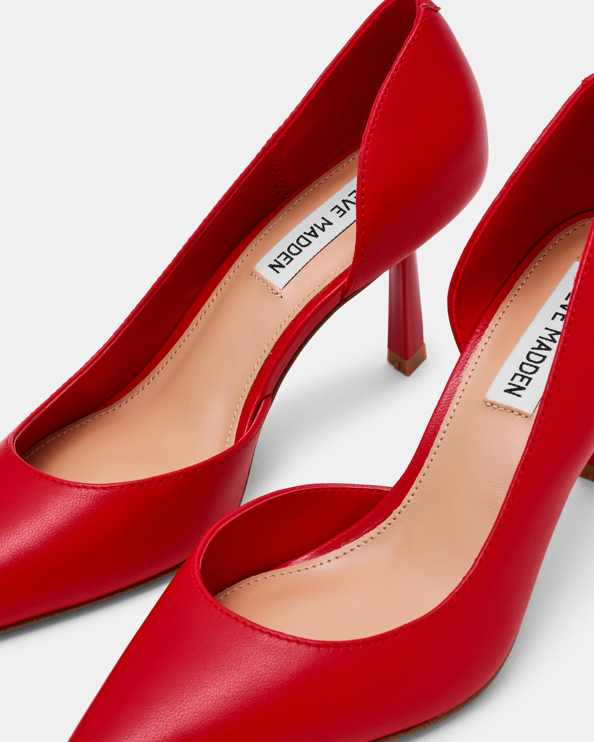 VENA - decollete in ecopelle VENA RED LEATHER Steve Madden