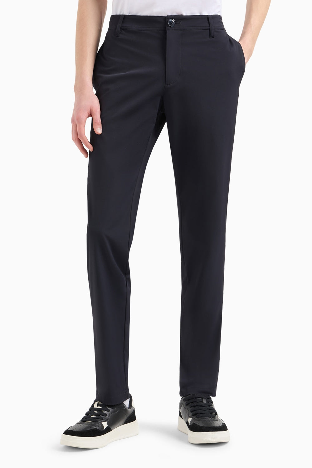 Pantaloni Chino in Cotone Stretch Armani Exchange 8NZP49 ZNYZZ1583 Armani Exchange