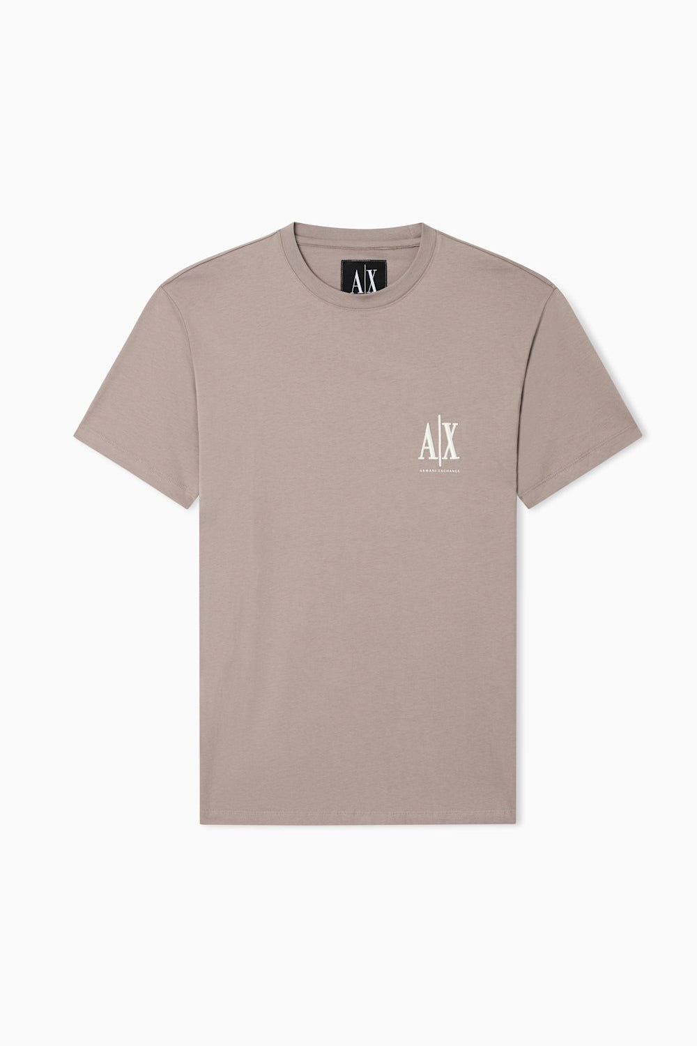 T-shirt girocollo in jersey di cotone con logo Icon XM000365 AF12308U6107 Armani Exchange