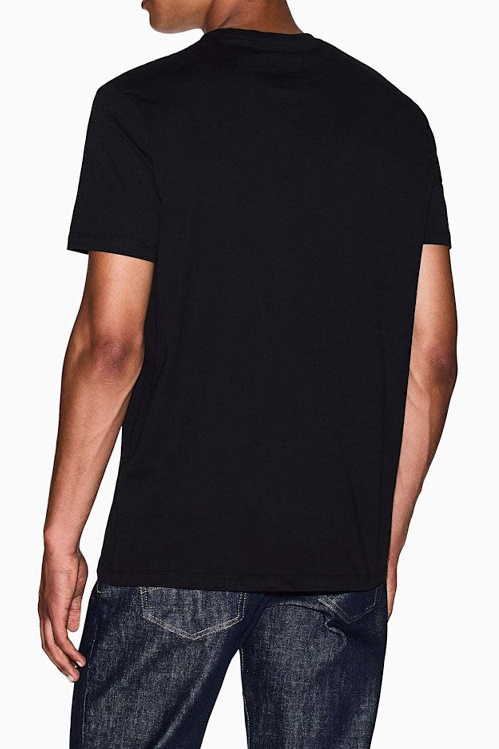T-shirt girocollo in jersey di cotone con logo Icon XM000365 AF12308UC001 Armani Exchange