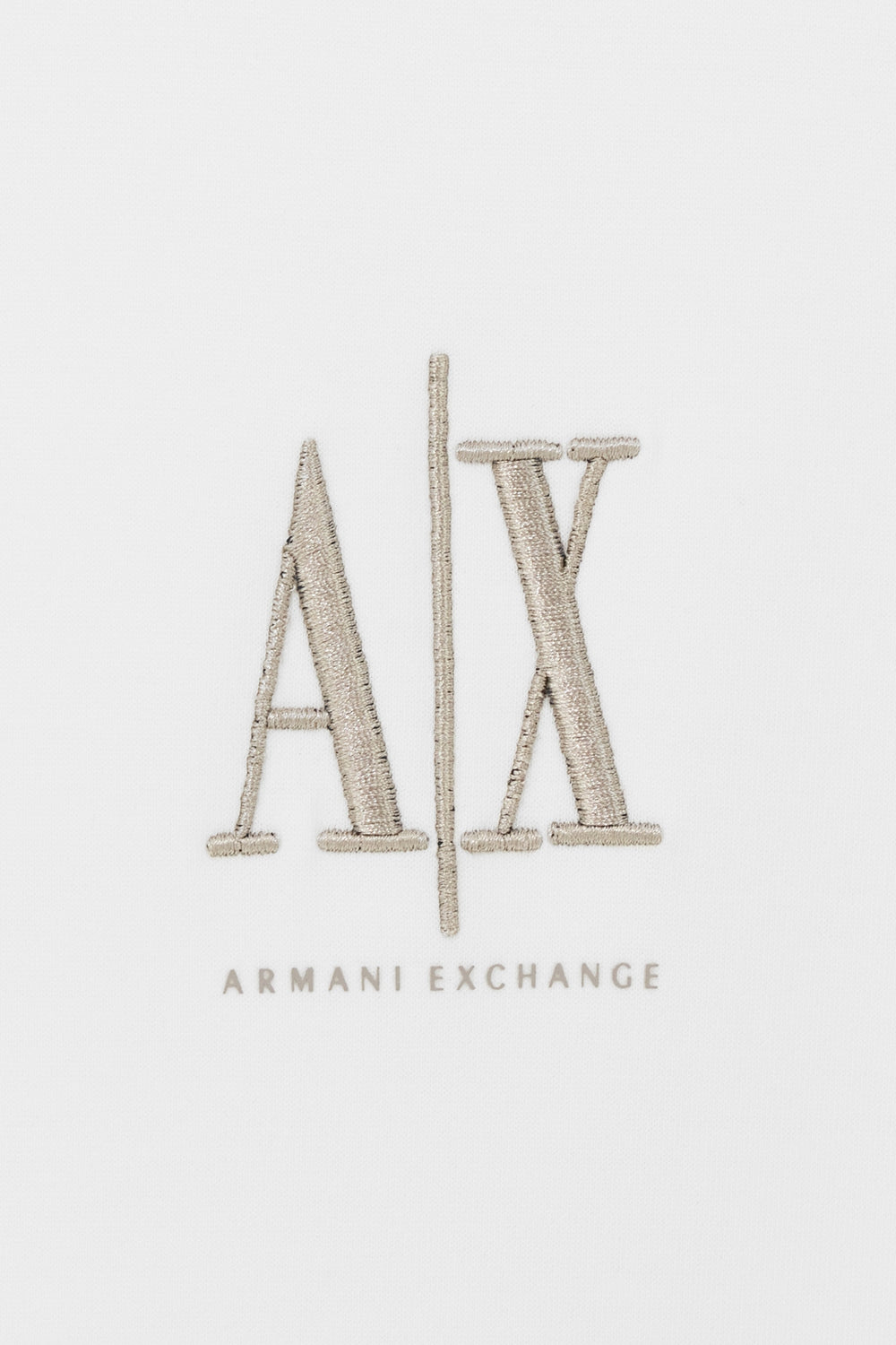 Felpa girocollo in cotone elasticizzato con logo Icon XM000368 AF10818U0009 Armani Exchange