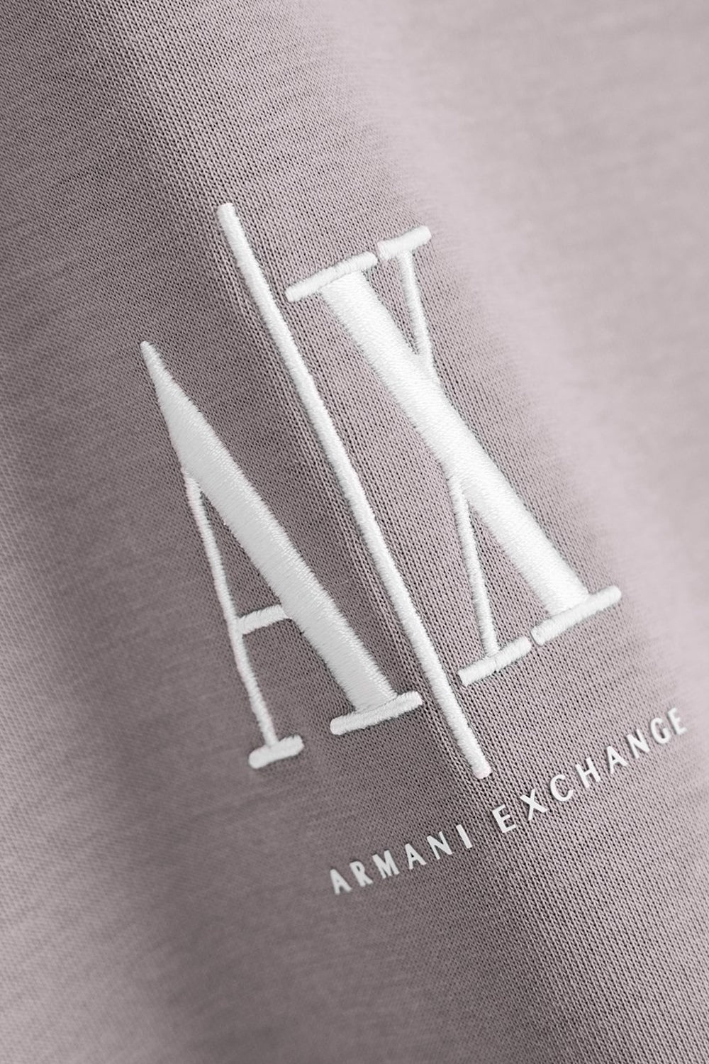 Felpa girocollo in cotone elasticizzato con logo Icon XM000368 AF10818U6107 Armani Exchange
